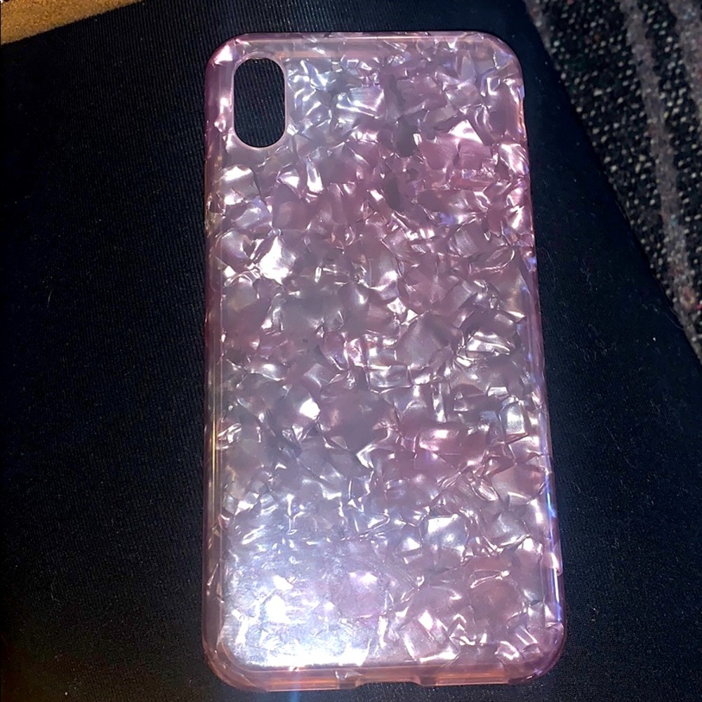 Rose quarts velvet caviar iPhone XS Max case